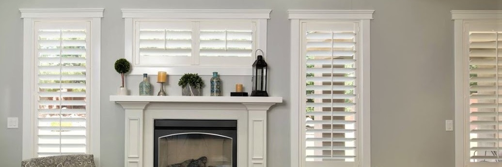 Shutters with large frames in San Diego