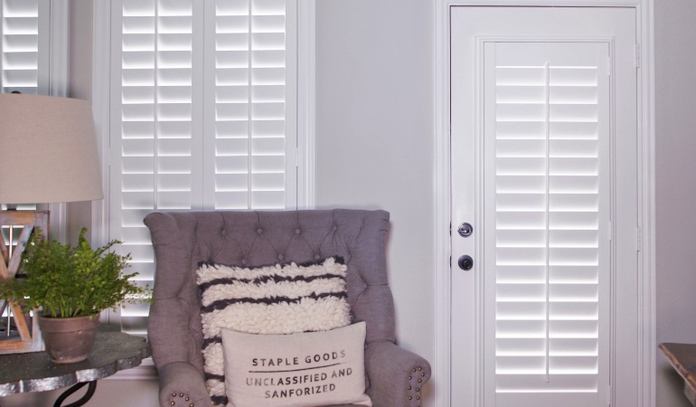 Plantation shutters in San Diego