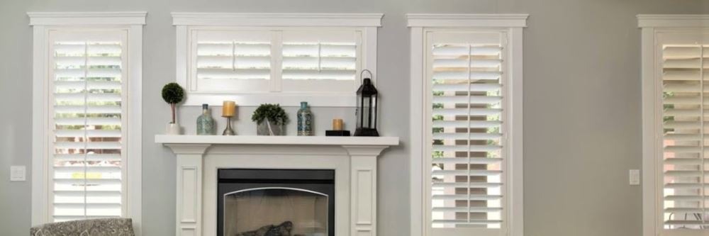 Shutters with large frames in San Diego