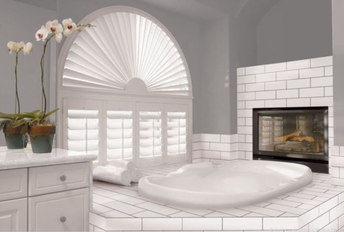 San Diego arched window