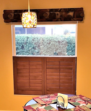 Wood cafe shutters San Diego wood cafe shutters